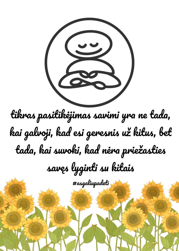 Meditacija ugdo pasitikėjimą savimi
